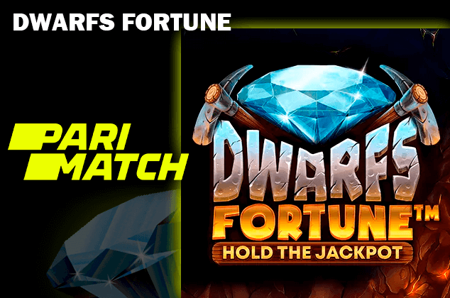 Logo gry Dwarfs fortune i logo casino