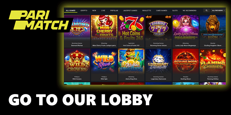 Lobby w parimatch