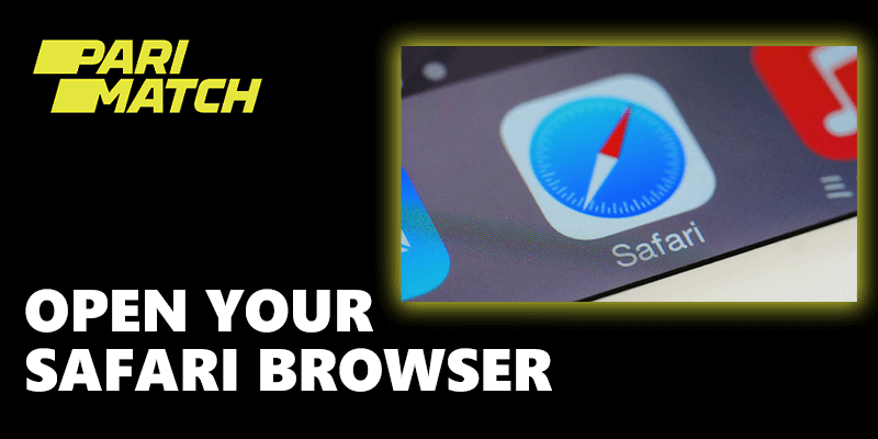 Otwórz przeglądarkę safari na iOS